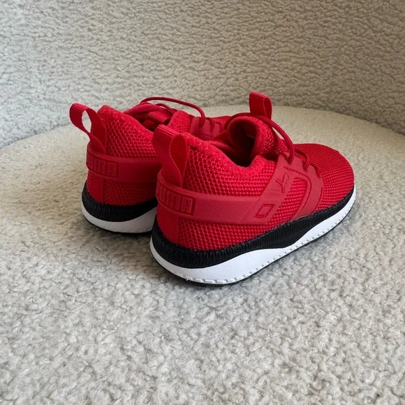 Puma Kids Vibrant Red Sneakers | 7C - Picture 2 of 6